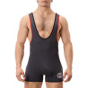 Barcode Berlin Combi Singlet Allan Anthracite-Rouge